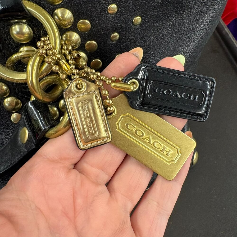 Coach Madison Sabrina Rivet Handbag - Picture 3 of 12